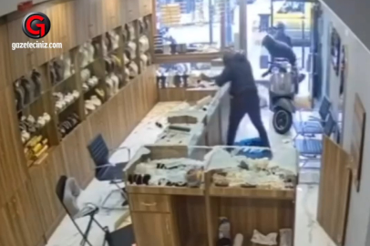 LONDRA'DA TÜRK KUYUMCIU BÖYLE SOYULDU