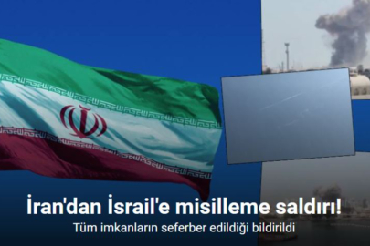 İRAN İSRAİL’E KARŞI MİSİLLEME SALDIRISI BAŞLATTI
