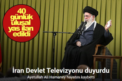 İRAN DİNİ LİDERİ HAMANEY ÖLDÜRÜLDÜ: 40 GÜNLÜK YAS İLAN EDİLDİ