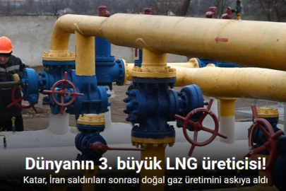 KATAR İRAN SALDIRILARI SONRASI LNG ÜRETİMİNİ DURDURDU