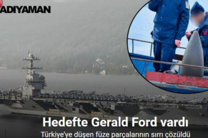 ATATÜRK BARAJI’NA DÜŞEN FÜZE PARÇALARININ GİZEMİ AYDINLANDI