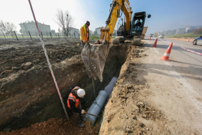 BURSA'DA ALTYAPI YATIRIMLARI HIZ KESMİYOR