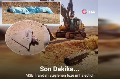 MSB'DEN AÇIKLAMA: İRAN'DAN ATEŞLENEN FÜZE İMHA EDİLDİ