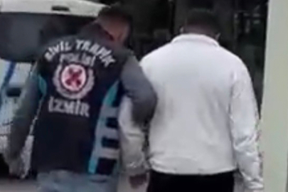 İZMİR'DE YOL KESEN SÜRÜCÜYE 420 BİN LİRA CEZA: EHLİYETİ İPTAL