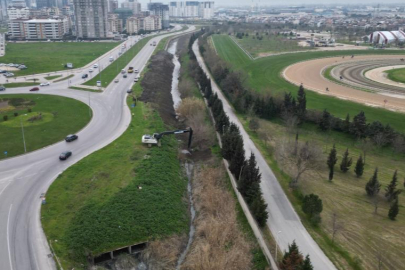 BURSA DERELERİNDE TAŞKIN RİSKİ ÖNLENİYOR