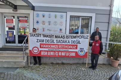 İZMİR'DE İŞÇİLERE HEM MAAŞ HEM DE BAYRAMLAŞMA YOK