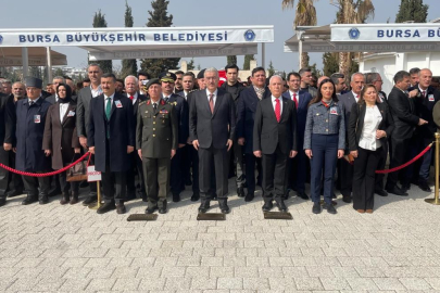 BURSA'DA ÇANAKKALE ŞEHİTLERİNE ANLAMLI TÖREN