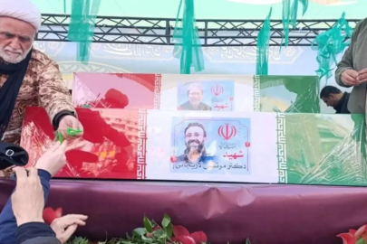 İRAN'DA LARİCANİ VE SÜLEYMANİ İÇİN CENAZE TÖRENİ