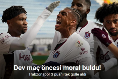 TRABZONSPOR EYÜPSPOR ENGELİNİ TEK GOLLE AŞTI