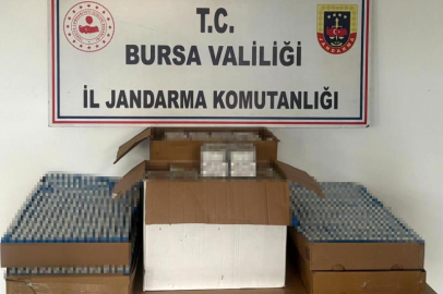 BURSA JANDARMASINDAN KAÇAK SİGARA OPERASYONU
