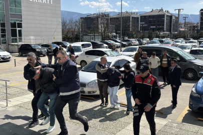 BOLU'DAKİ SİLAHLI SALDIRININ FAİLLERİ BURSA'DA YAKALANDI