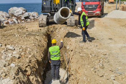 GEMLİK'İN ALTYAPISI BÜYÜKŞEHİR'LE GÜÇLENİYOR