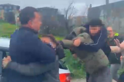 DİREKSİYON SINAVINI GEÇEMEYİNCE SALDIRDI: O ANLAR KAMERADA!