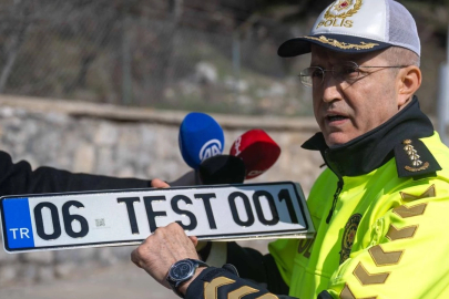 İÇİŞLERİ BAKANLIĞI'NDAN SAHTE PLAKA AÇIKLAMASI