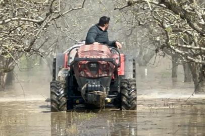 BURSA'NIN MEYVE BAHÇELERİ DE SULAN ALTINDA