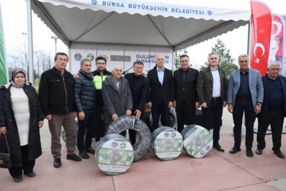 BURSA BÜYÜKŞEHİR’DEN ÇİFTÇİYE BÜYÜK DESTEK