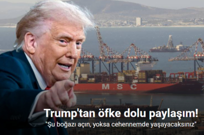 TRUMP’TAN HÜRMÜZ TEHDİTİ