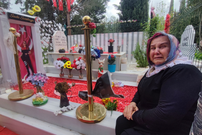 POLİS MEZARINDAN HIRSIZLIK ANNEYİ GÖZYAŞLARINA BOĞDU