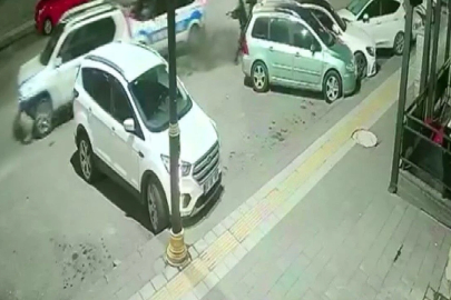 DUR İHTARINA UYMAYAN SÜRÜCÜ ORTALIĞI SAVAŞ ALANINA ÇEVİRDİ