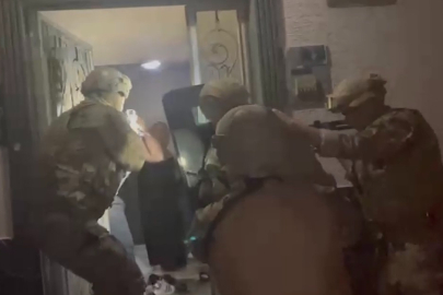 BURSA'DA GASP ÇETESİ ÇÖKERTİLDİ BASKIN ANLARI NEFES KESTİ