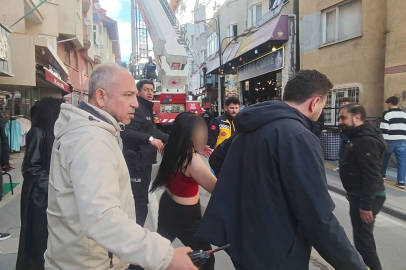 ALKOLÜN ETKİSİNDEKİ KADIN POLİSE ZOR ANLAR YAŞATTI