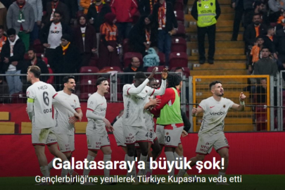 GALATASARAY KUPAYA ÇEYREK FİNALDE VEDA ETTİ