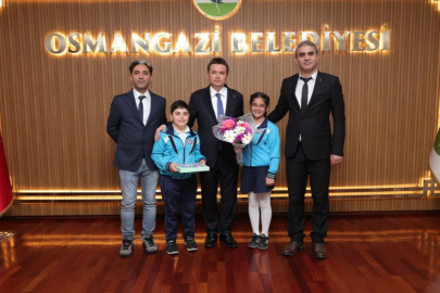 OSMANGAZİ’DE BAŞKANLIK KOLTUĞU ÇOCUKLARA EMANET