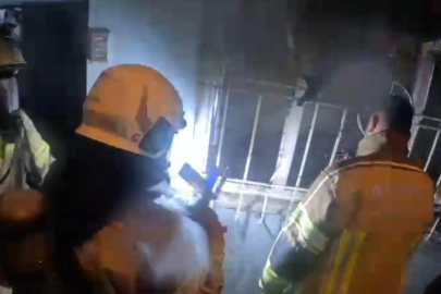 DİYARBAKIR’DA YANGIN: İTFAİYE ERLERİNİN ZAMANLA YARIŞI KAMERADA