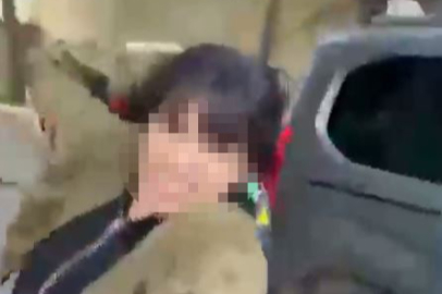 ESENYURT'TA BİR KADIN ESKİ EŞİNİ SOKAK ORTASINDA DÖVDÜ