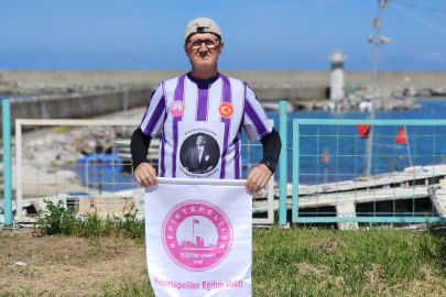 65 YAŞINDAKİ DİŞ HEKİMİ ATATÜRK İÇİN KOŞUYOR: HEDEF SAMSUN