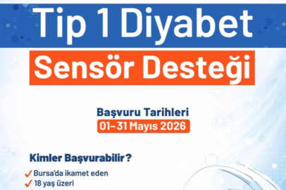 BURSA BÜYÜKŞEHİR’DEN DİYABETLİ ÖĞRENCİLERE SENSÖR DESTEĞİ
