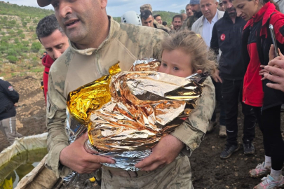 2,5 YAŞINDAKİ MELİKE 12 SAAT SONRA SAĞ BULUNDU