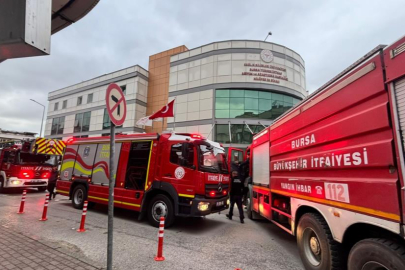 BURSA’DA HASTANENİN AMELİYATHANESİNDE YANGIN