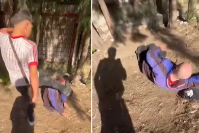 İZMİR’DE UYUYAN YAŞLI ADAMA SALDIRAN 2 ŞÜPHELİ ADLİYEDE