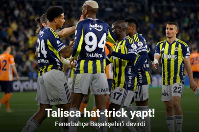 FENERBAHÇE BAŞAKŞEHİR’İ TALISCA İLE GEÇTİ
