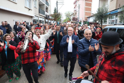 NİLÜFER'DE HIDIRELLEZ COŞKUYLA KUTLANDI
