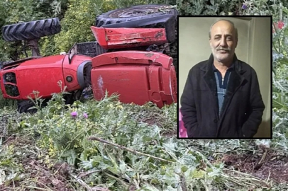 BURSA'DA YÜREK YAKAN KAZA...DEVRİLEN TRAKTÖRÜN SÜRÜCÜSÜ ÖLDÜ