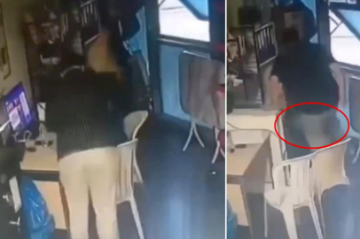 ZİNCİR MARKET YÖNETİCİSİ KADIN ÇALIŞANI TEKME TOKAT DÖVDÜ