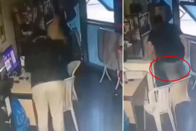 ZİNCİR MARKET YÖNETİCİSİ KADIN ÇALIŞANI TEKME TOKAT DÖVDÜ