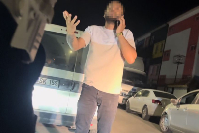 BURSA’DA KONTROLÜ GÖRÜNCE ÇORBACIYA KAÇTI