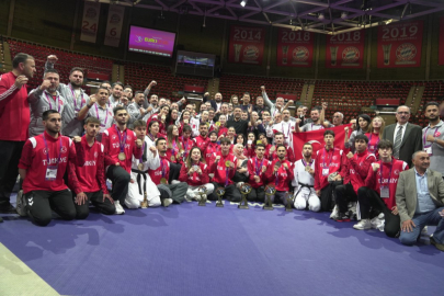 TÜRKİYE ÜST ÜSTE 3. KEZ AVRUPA TAEKWONDO ŞAMPİYONU OLDU