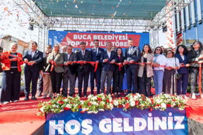 ÖZGÜR ÖZEL BUCA’DA AÇILIŞ TÖRENİNE KATILDI