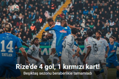 TRENDYOL SÜPER LİG’DE 4 GOLLÜ BERABERLİK