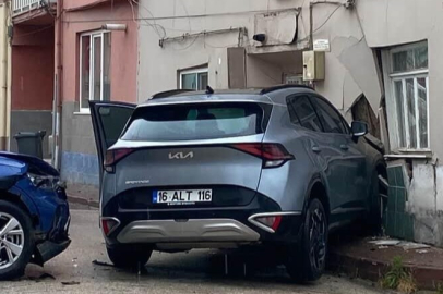 BURSA'DA KAZA SONRASI CİP EVE DALDI