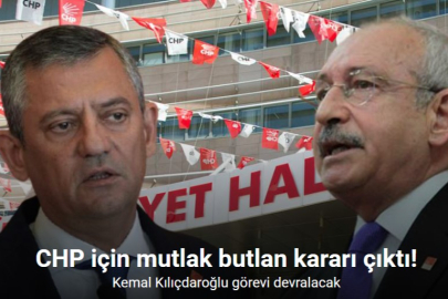 CHP KURULTAYINA  MAHKEMEDEN İPTAL KARARI
