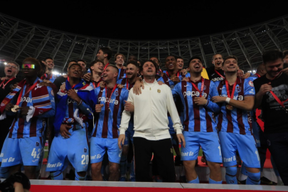 TRABZONSPOR ZİRAAT TÜRKİYE KUPASI’NI KAZANDI