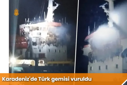 KARADENİZ’DE TÜRK GEMİSİNE İHA SALDIRISI
