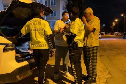 BURSA'DA ALKOLLÜ SÜRÜCÜYE ÜFLEME DERSİ