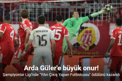 ŞAMPİYONLAR LİGİ'NDE YILIN ÇIKIŞ YAPAN İSMİ ARDA GÜLER