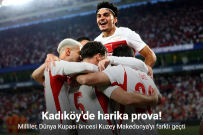 A MİLLİ TAKIMDAN DÜNYA KUPASI ÖNCESİ GÜÇ GÖSTERİSİ